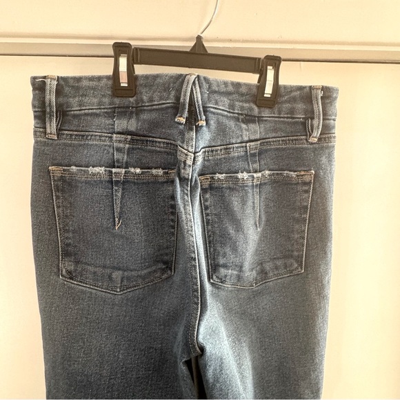 Good American Blue Straight Leg Jeans‎ - Picture 3 of 8